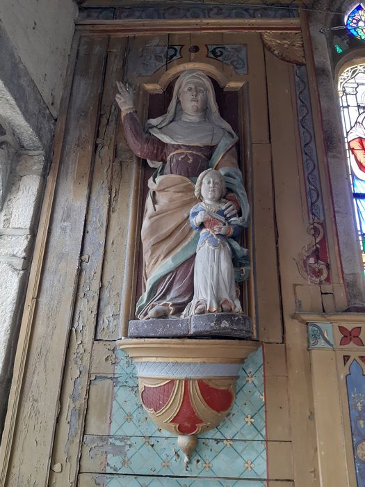 statue : Education de la Vierge (l’)