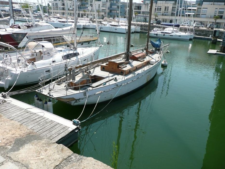 bateau de plaisance : Voilier dit Escapade - © Ministère de la Culture (France), Direction Régionale des Affaires Culturelles de Bretagne – Tous droits réservés