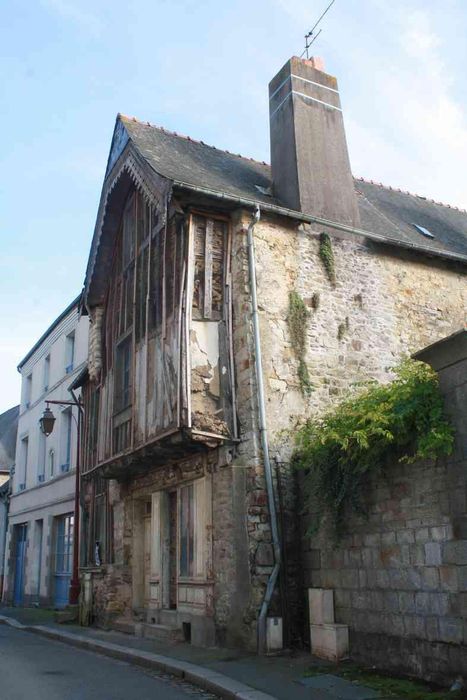 façade sur rue du n°29, vue partielle