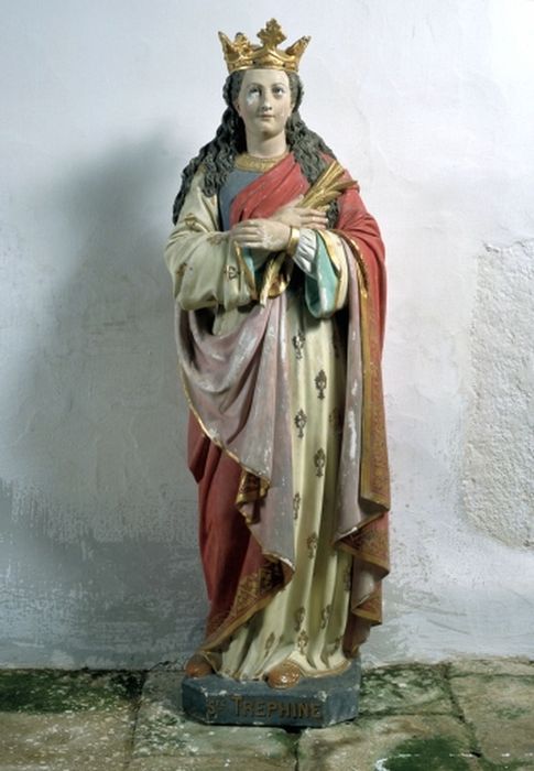 statue : Sainte Trephine