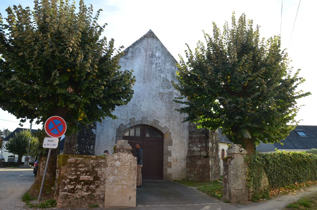 façade ouest, vue partielle