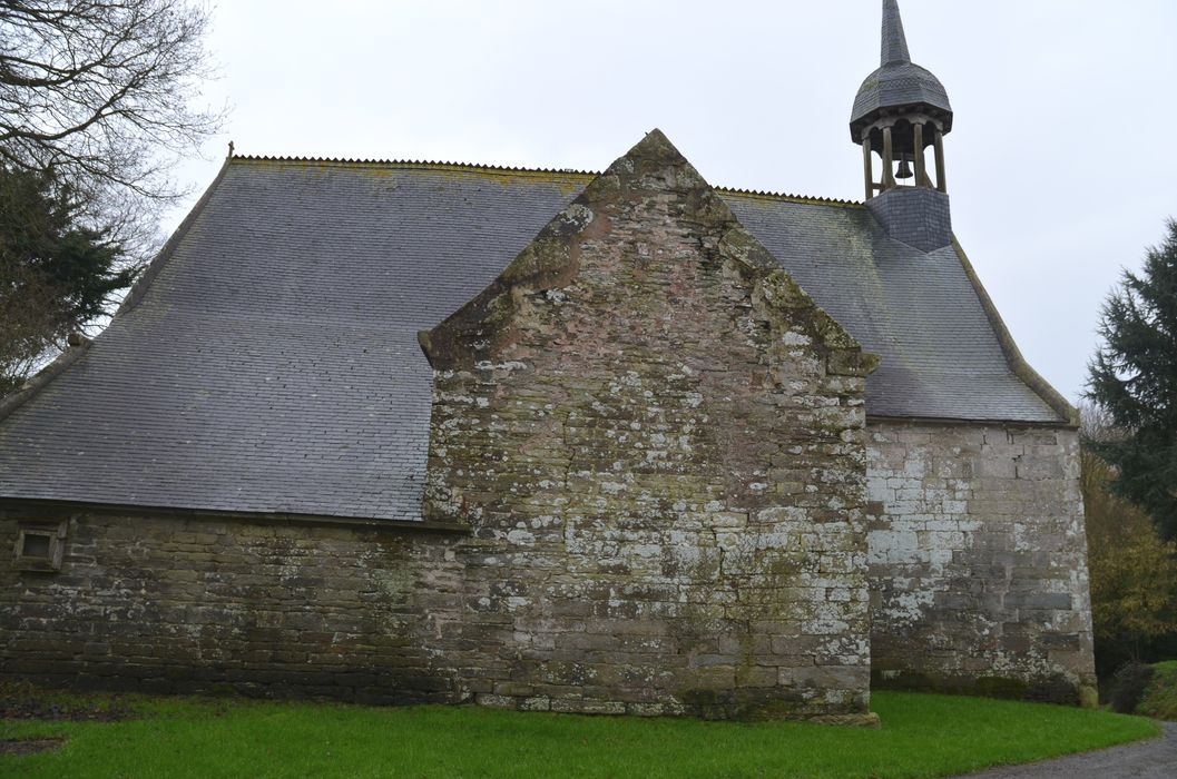 façade latérale nord