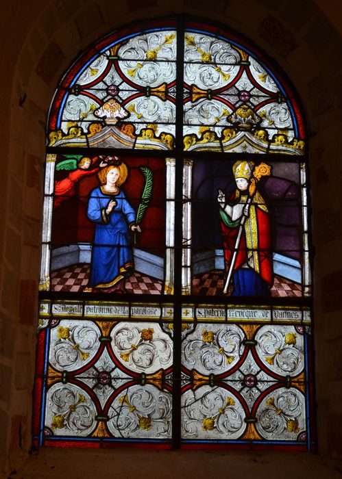 verrière : Sainte Noyade et saint Patern