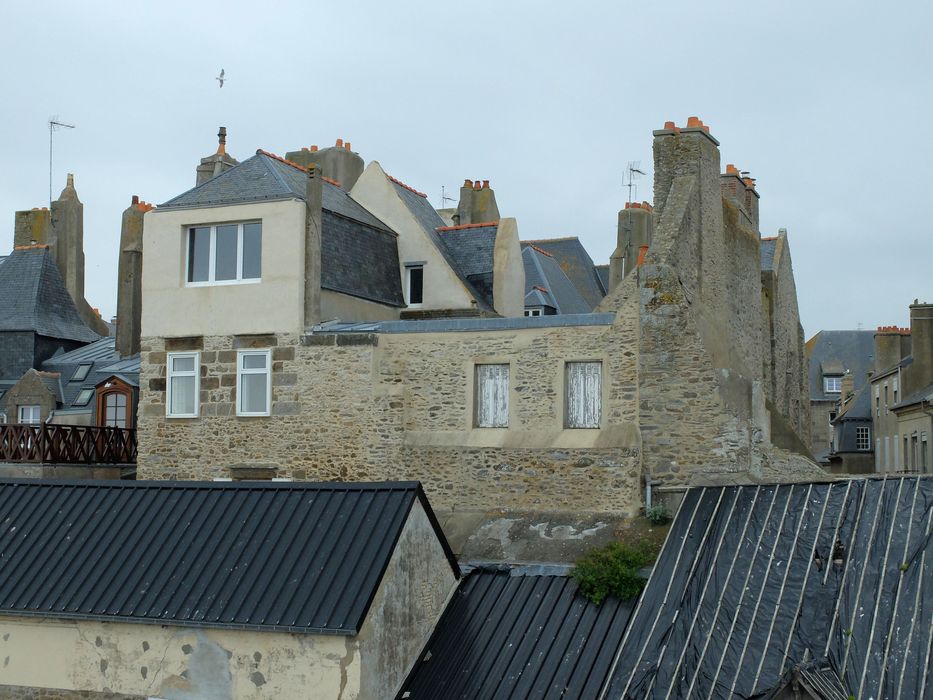 façade nord depuis les remparts