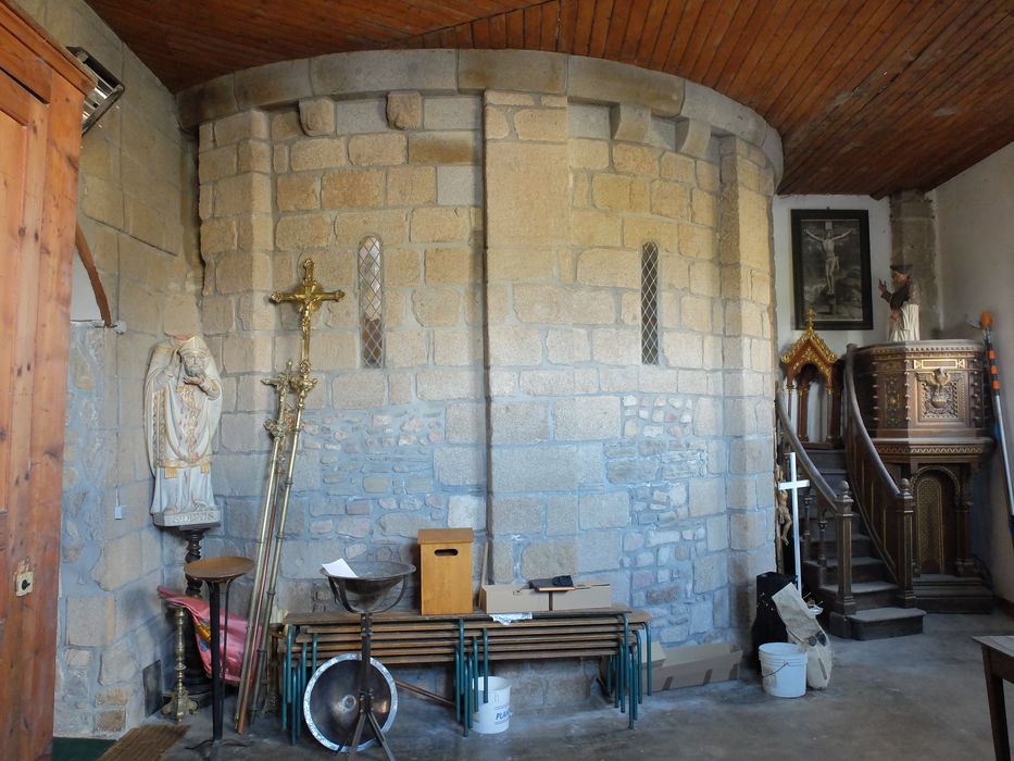 absidiole nord, depuis l’intérieur de la « chapelle Saint-Denis » 