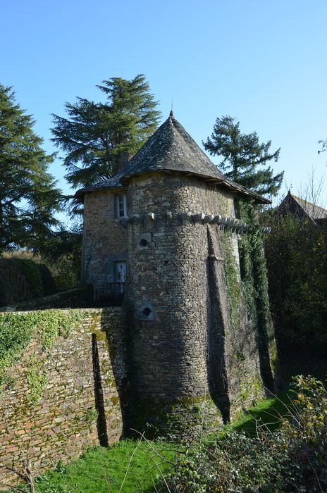 pavillon sud-est, façade sud-ouest