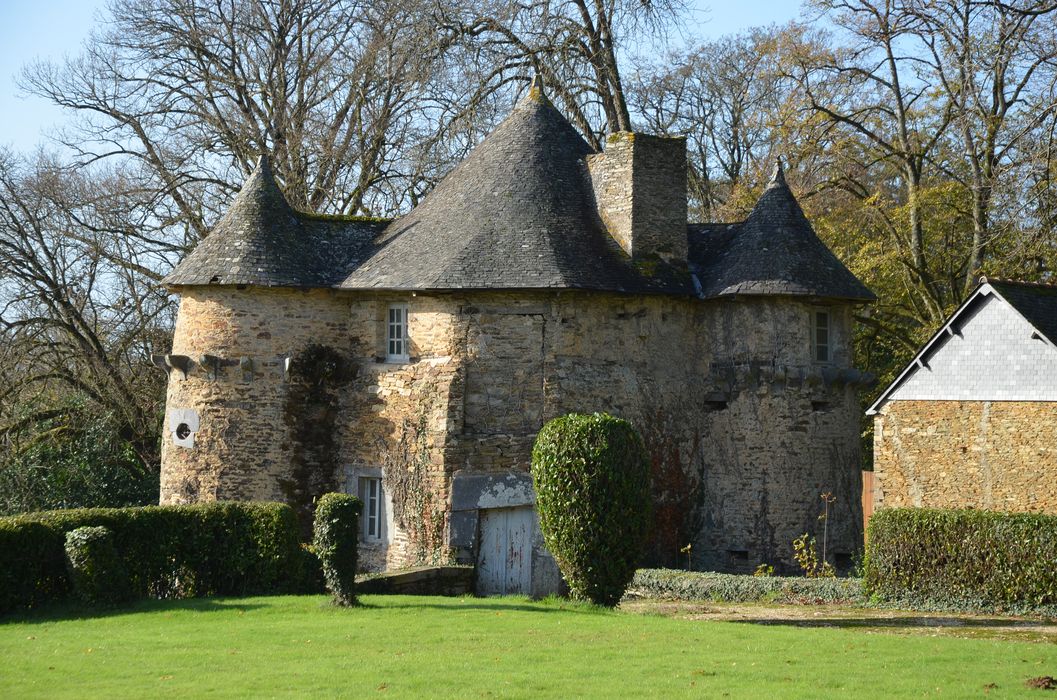 pavillon sud-ouest, façade sud-est