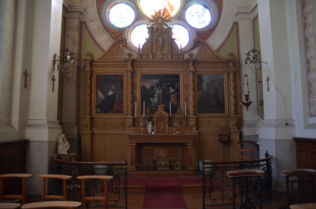 maître-autel, retable de la chapelle, tableau : Annonciation (l’)
