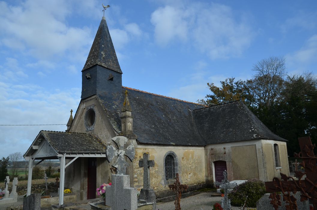 chapelle de la Haute-Bouxière, ensemble sud-ouest