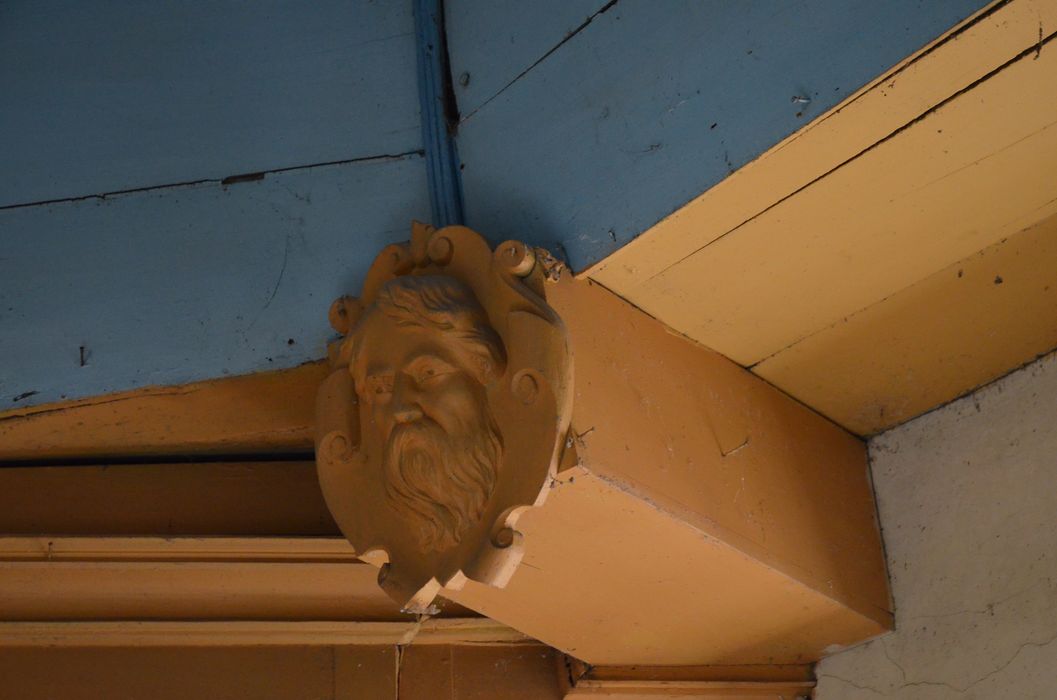 chapelle de la Haute-Bouxière, choeur, détail décoratif