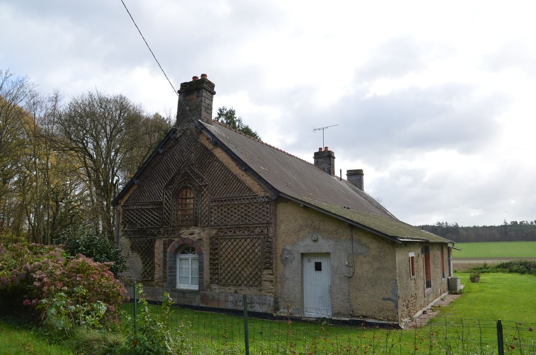 bâtiment de ferme, vue partielle