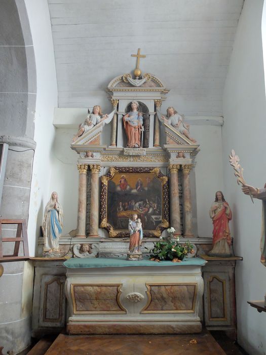 autel, retable, tableau : Extrême onction