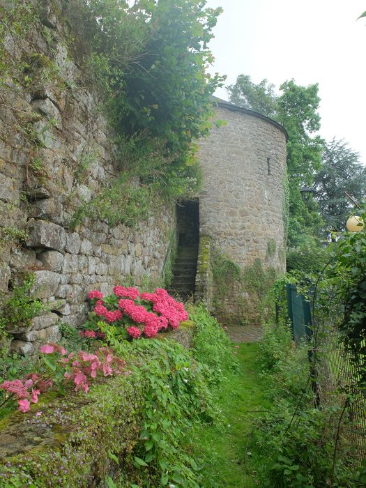 parcelles 77, 80 et 81, tour (779) et courtine (103) 
