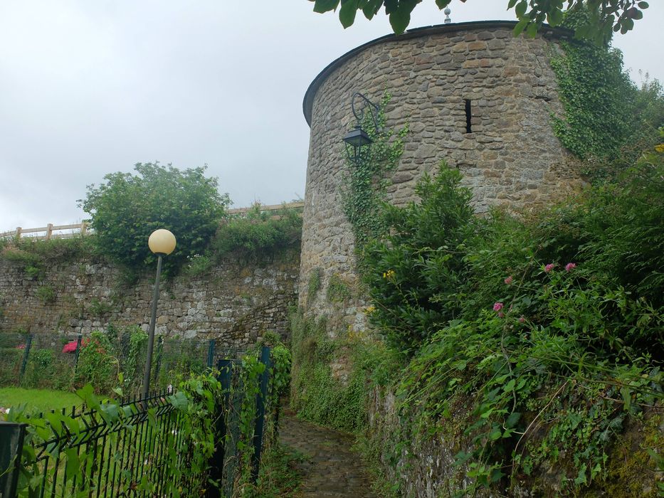 parcelles 77, 80 et 81, tour (779) et courtine (103) 