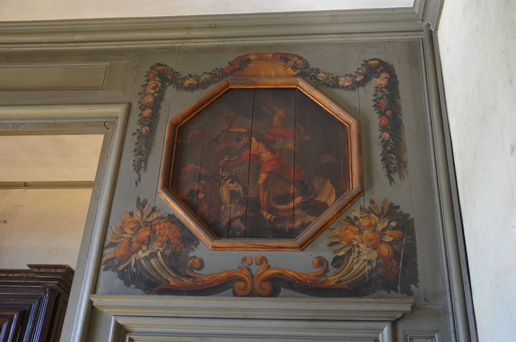 logis, pièce non localisée, détail du décor