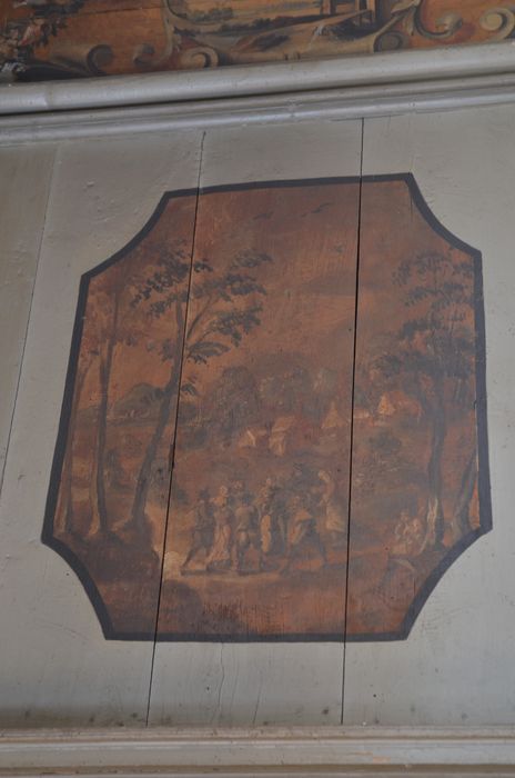 logis, pièce non localisée, détail du décor