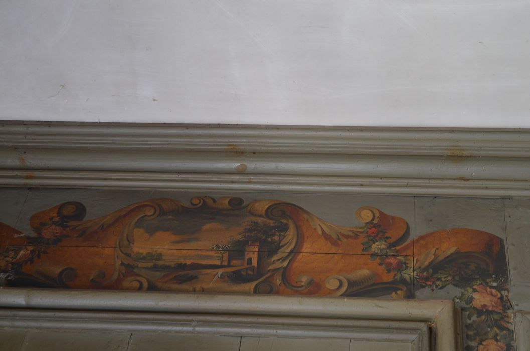 logis, pièce non localisée, détail du décor