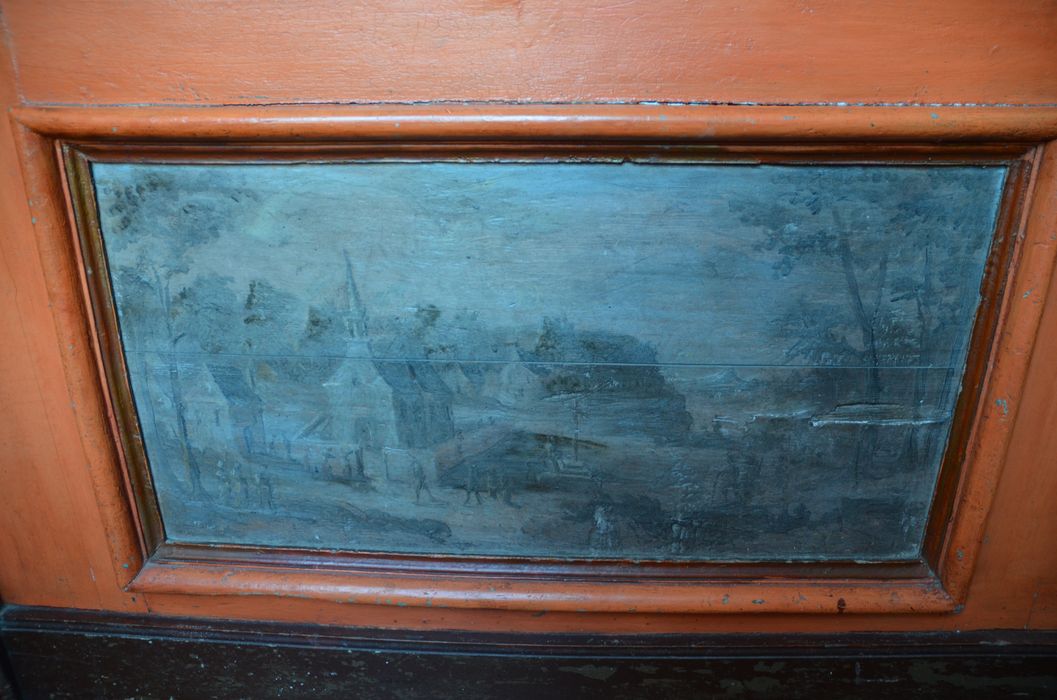 logis, pièce non localisée, détail du décor