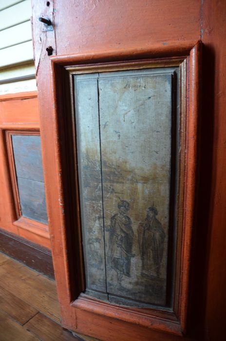 logis, pièce non localisée, détail du décor