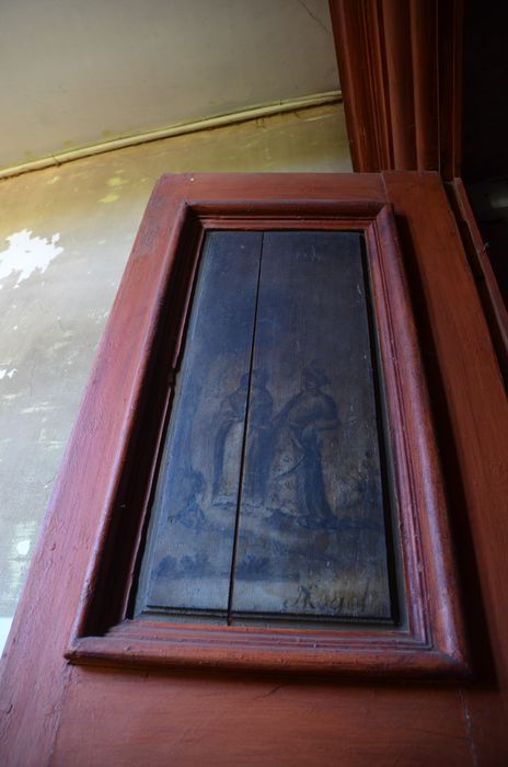 logis, pièce non localisée, détail du décor
