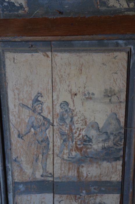 logis, pièce non localisée, détail du décor