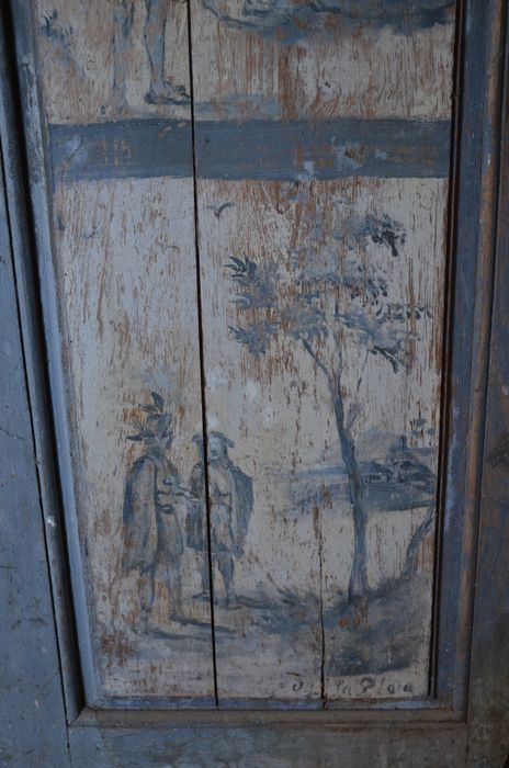logis, pièce non localisée, détail du décor