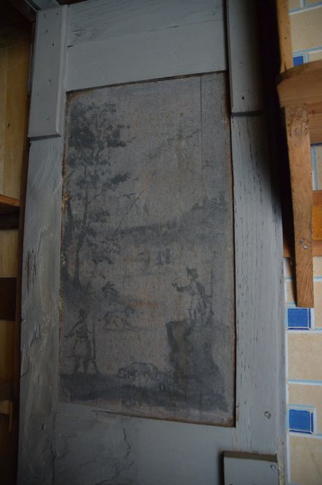 logis, pièce non localisée, détail du décor