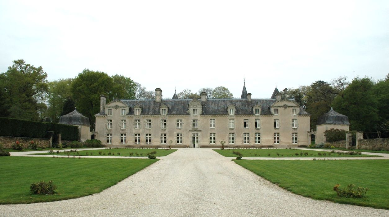 Château de la Ville Der : Ensemble est, vue générale