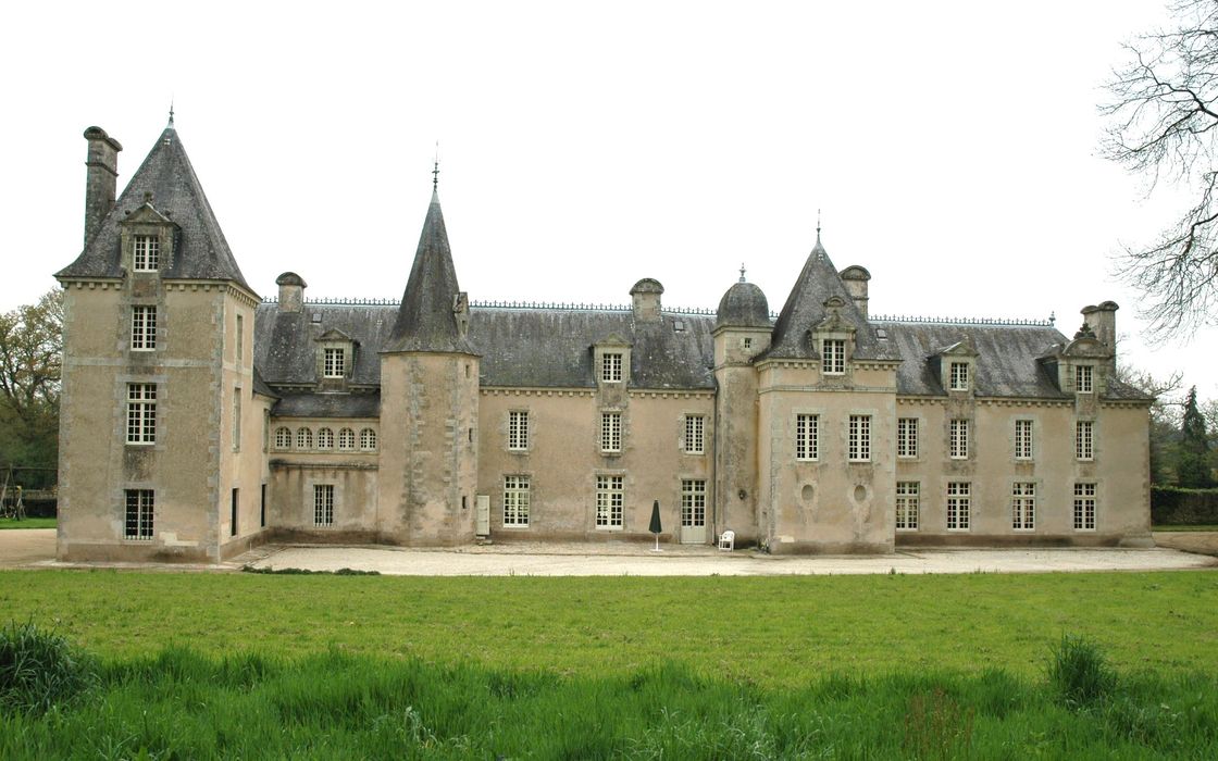 Château de la Ville Der : Ensemble ouest, vue générale