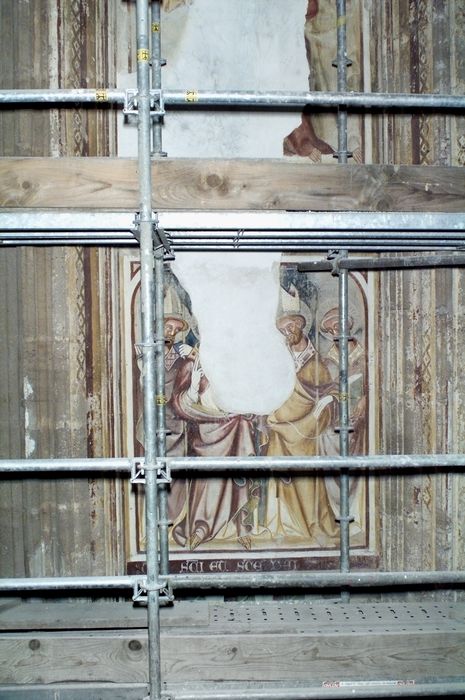 Chapelle de Tous les Saints, peintures monumentales, détail