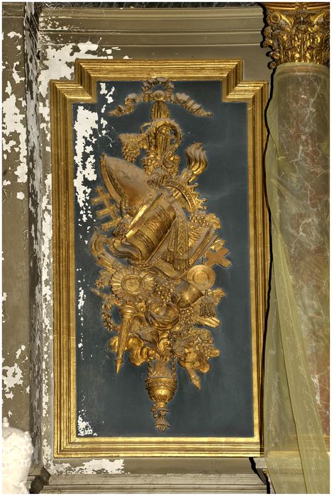 retable, détail d’un panneau latéral