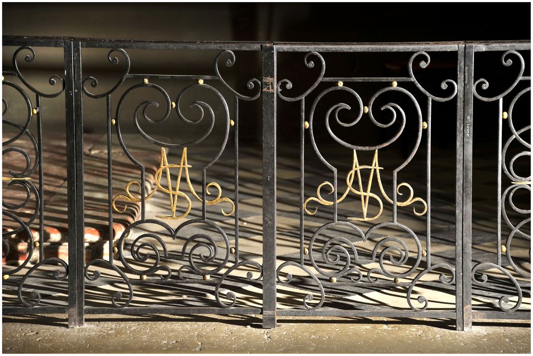 clôture de chapelle (table de communion), détail