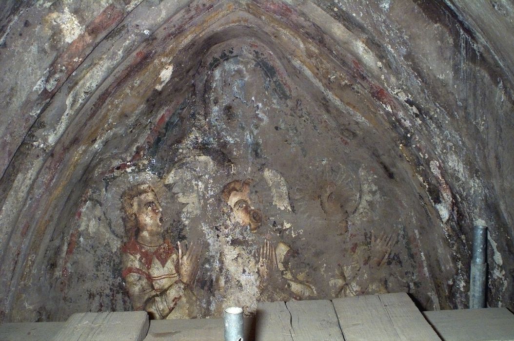 Chapelle de Tous les Saints, peintures monumentales, détail