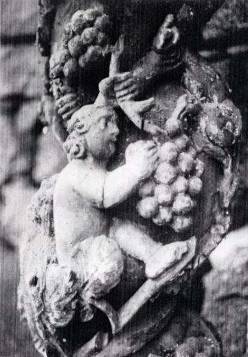 Détail d'un putto. - © Monuments historiques ; © Archives départementales, Corrèze