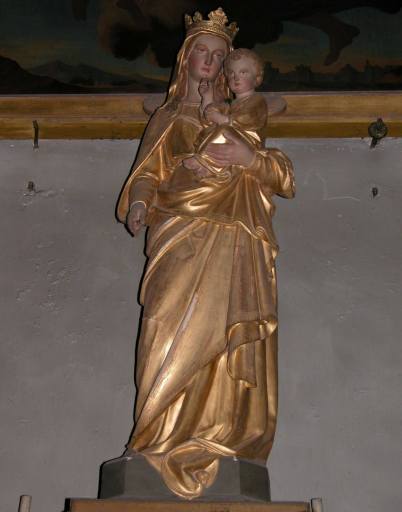 Statue : Vierge à l'Enfant