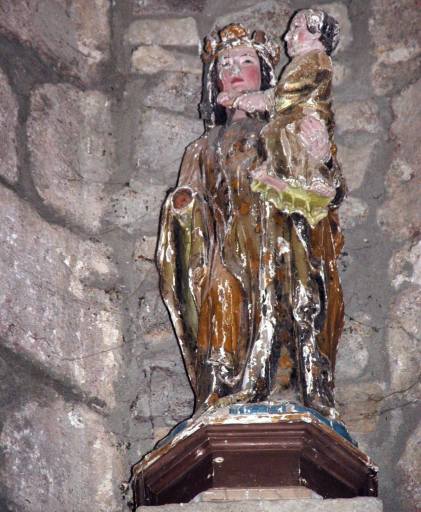 Statuette : Vierge à l'Enfant