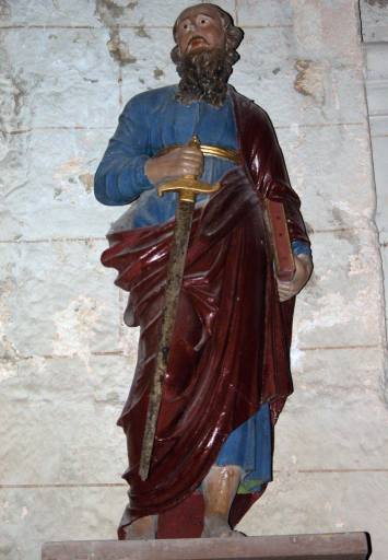 Statue : saint Paul