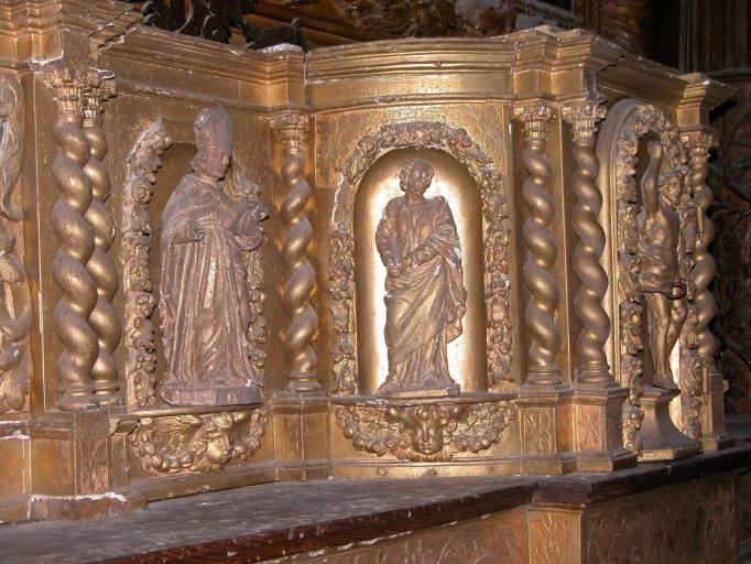 Tabernacle : aile gauche.