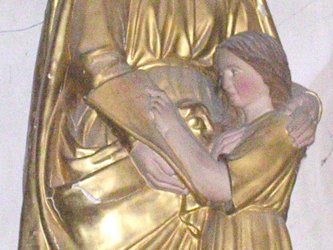 Détail de la Vierge.