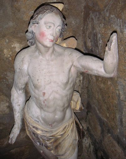 Statue : saint Sébastien