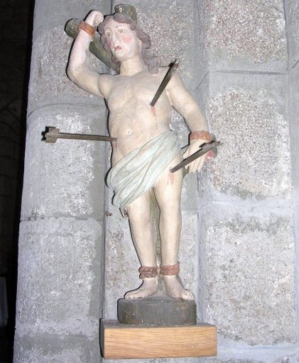 Statue : saint Sébastien