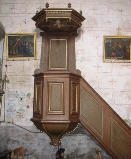 Face. - © Ministère de la culture ; © Conseil Général de la Creuse, Conservation des antiquités et objets d'art