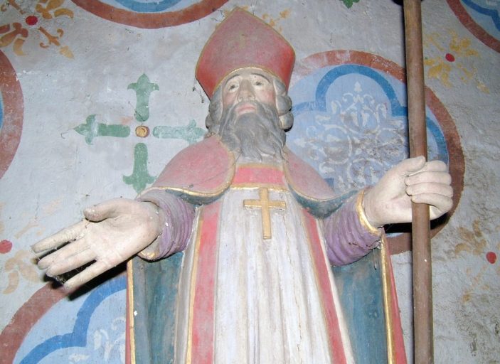 Détail du buste. - © Ministère de la culture ; © Conseil Général de la Creuse, Conservation des antiquités et objets d'art