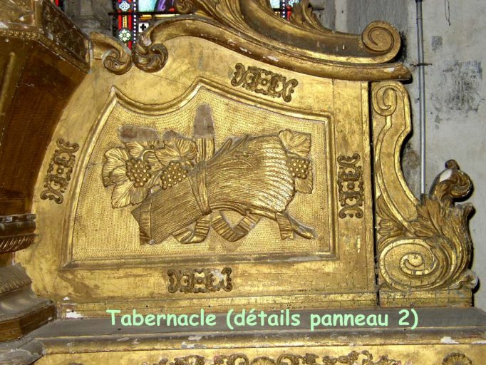 Aile droite du tabernacle.