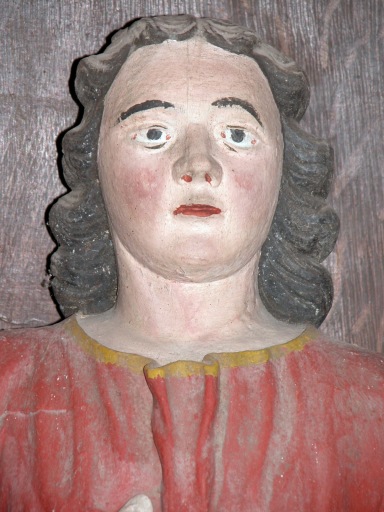 Détail du visage.