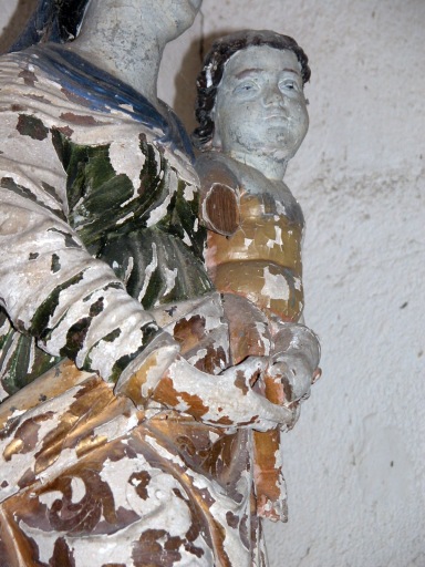 Détail de l'enfant Jésus.