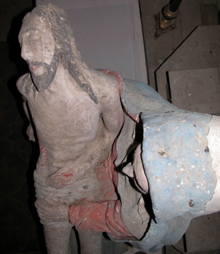 Vue plongeante sur le Christ.