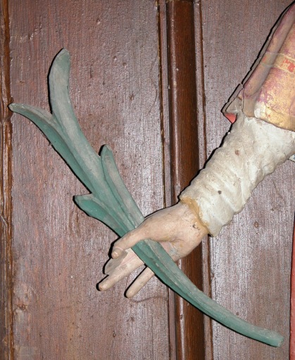 Détail de la main droite.