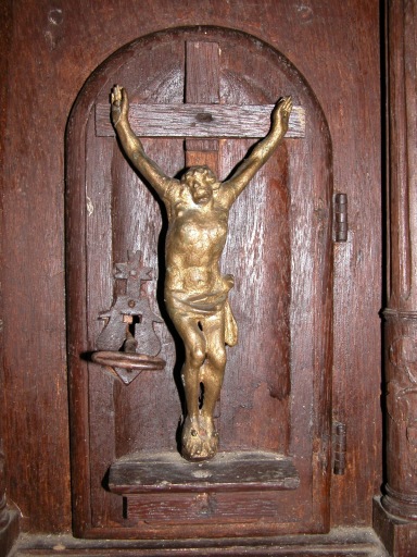Détail de la porte.