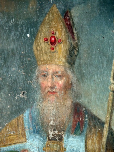 Détail du visage.
